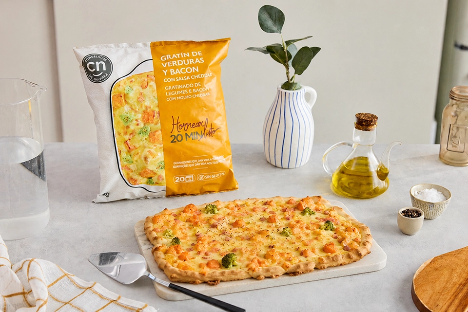 Receta Cocca cremosa de verduras