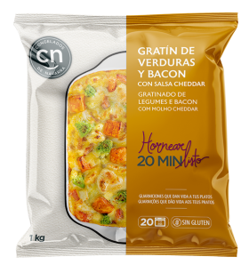Gratin verduras, bacon y cheddar CN 1kg (anverso) 3